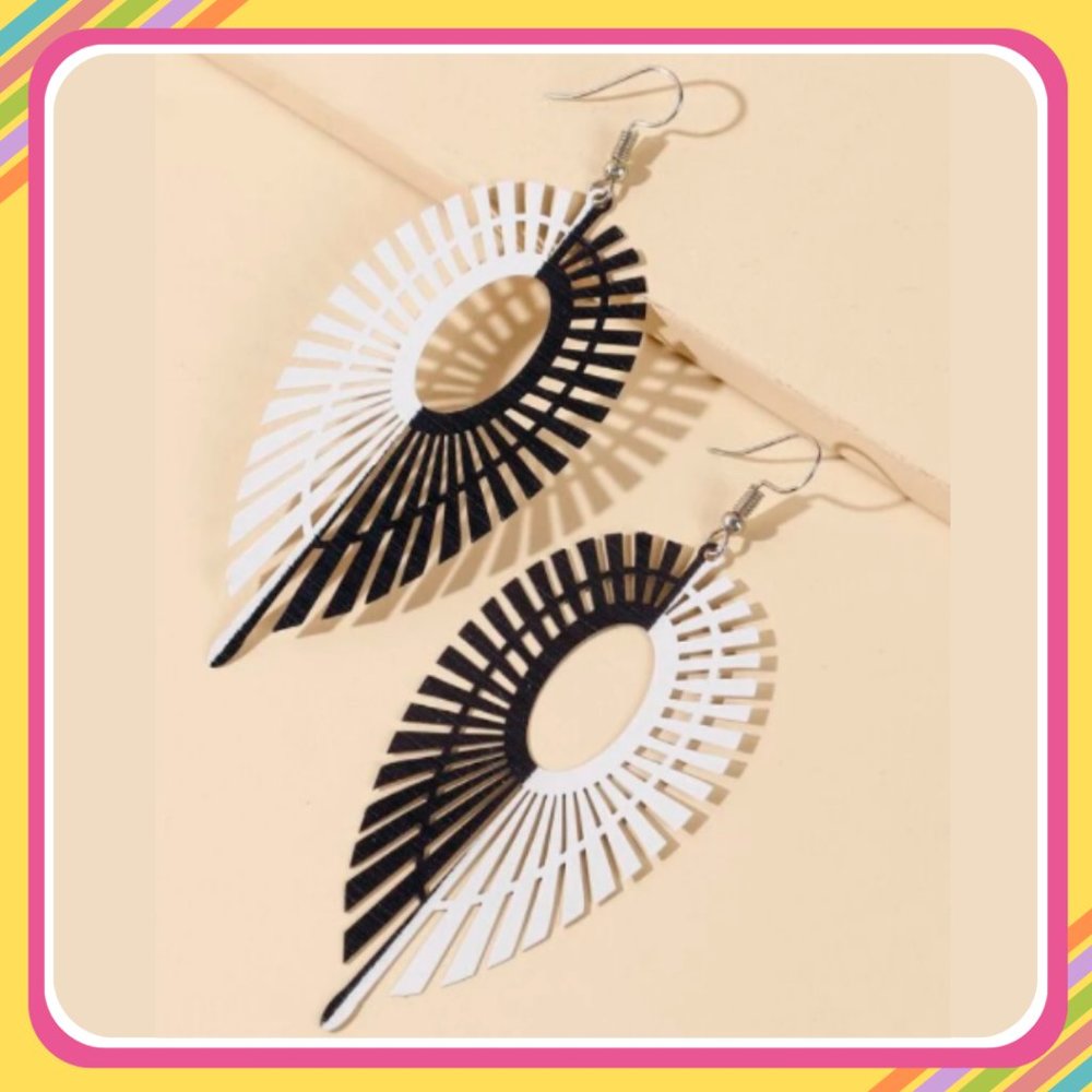 Black & White Earrings